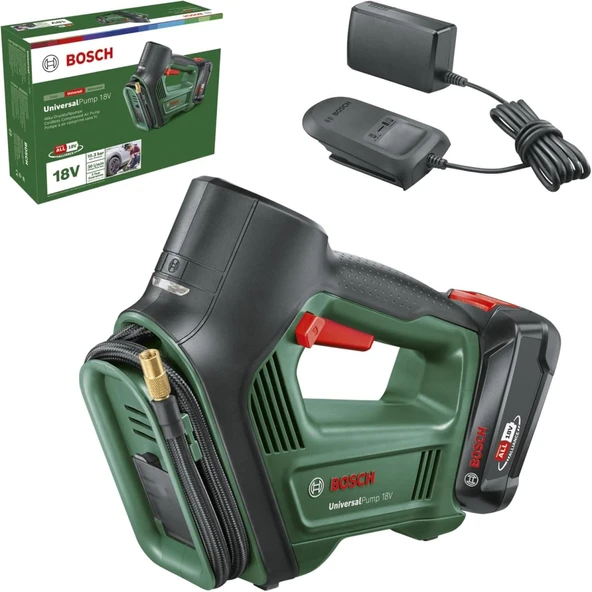 Bosch UniversalPump 18V-2 Ah Tek Akülü Araç Kompresörü - 0603947101 ürün görseli 1