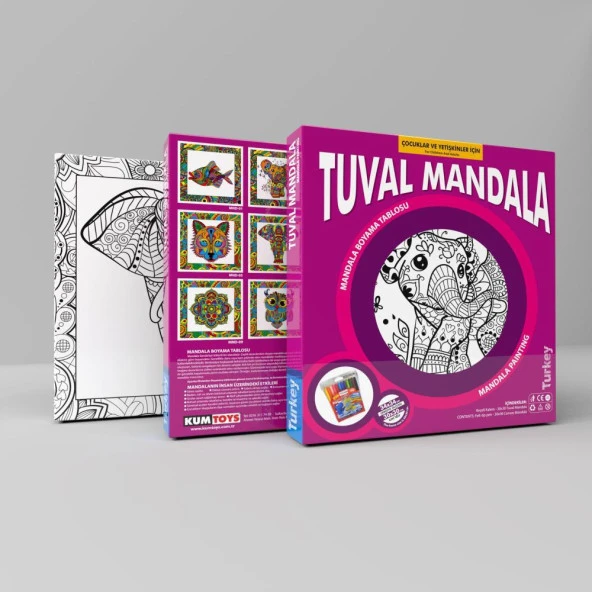 Redka Tuval Mandala Lisanslı Ürün ürün görseli 1