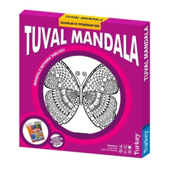 Redka Tuval Mandala Lisanslı Ürün - Resim 2