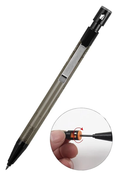 Kalın Uçlu Kalem 2.0 mm 1 Adet Ruedo Kalın Uçlu Versatil Başlangıç Kalem 2,0mm Sınav Kalemi Mekanik Uçlu Kurşun Kalem ürün görseli 1