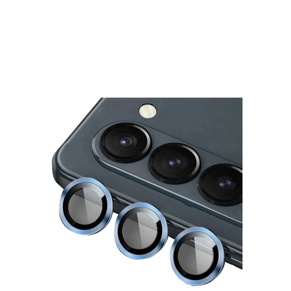 Samsung Galaxy Z Fold 5 Valdez Metal Kamera Lens - Mavi ürün görseli 1