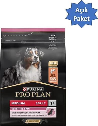 Pro Plan Medium Somonlu 4 kg Orta Irk Yetişkin Köpek Maması - Açık Paket ürün görseli 1