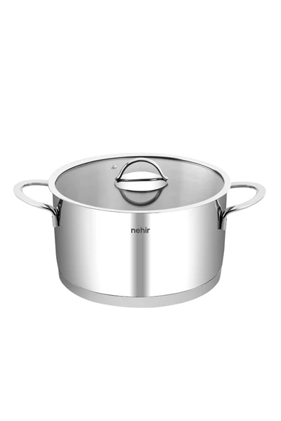 Nehir Silver Trend Derin Tencere 20 Cm - Resim 2
