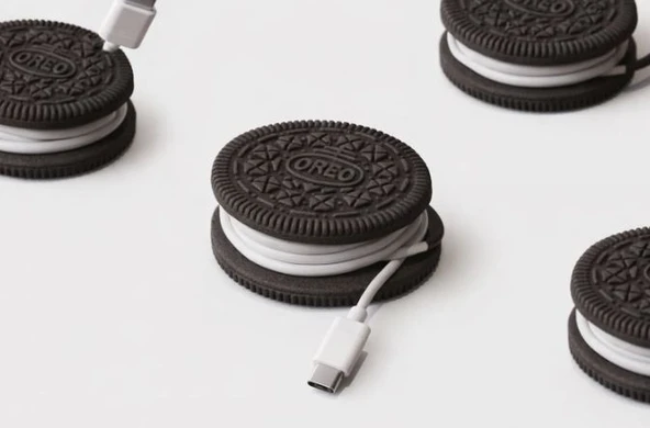 Kurabiye Kablo Düzenleyici – 3D Baskı Kablo Sarma Aparatı (Cute Cable Organizer) ürün görseli 1
