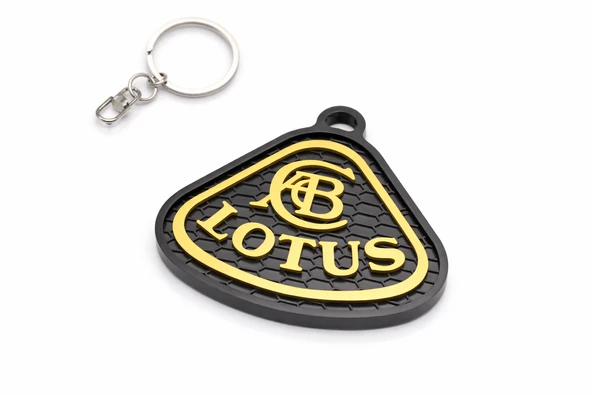 3D Baskı Lotus Logo Anahtarlık – Kişiye Özel Tasarım, Dayanıklı PLA Filament, Araba Tutkunlarına Özel Anahtarlık ürün görseli 1