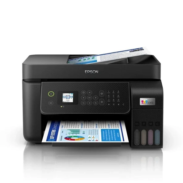 Epson C11CJ65403 EcoTank L5290 Tarayıcı + Fotokopi + Faks + Wi-Fi Direct + Renkli Tanklı Yazıcı ürün görseli 1