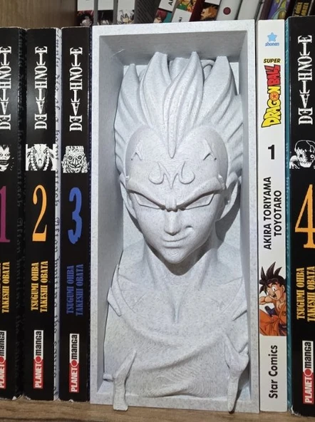Dragon Ball Majin Vegeta Booknook - Anime Temalı Kitaplık Dekoru ve Manga Standı ürün görseli 1