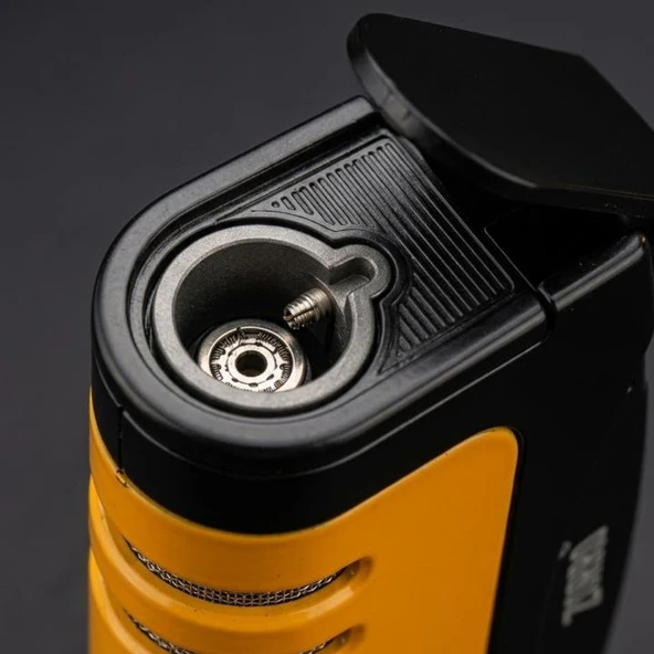 Zorro Tek Torch Sarı Puro Çakmağı - Resim 2