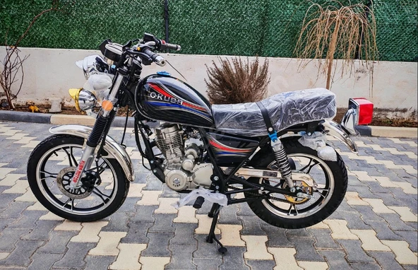 Kuba Kb50-9 Chopper Motosiklet Siyah ürün görseli 1