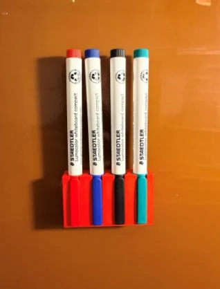 Kalem Tutucu Organizer – 3D Baskı Duvar & Masa Kalemlik (Marker Standı) ürün görseli 1