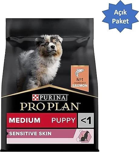 Pro Plan Medium Puppy Somonlu 1 kg Orta Irk Yavru Köpek Maması - Açık Paket ürün görseli 1