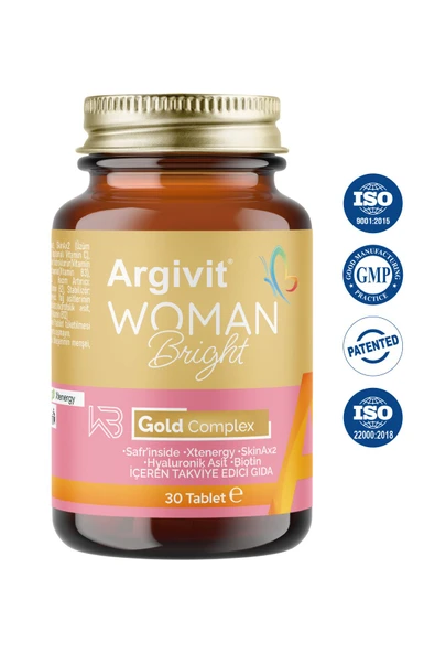 Argivit Women Bright 30 Tablet - Resim 2