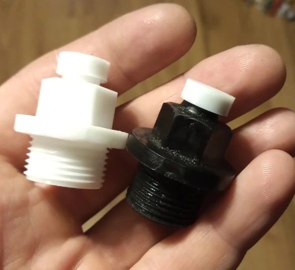 Airless Boya Tabancası Nozül Rakoru - Dişli Konnektör Aparatı ürün görseli 1