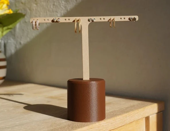 Küpe Standı – 3D Baskı Takı Organizer (Modern Küpe Askılığı) ürün görseli 1