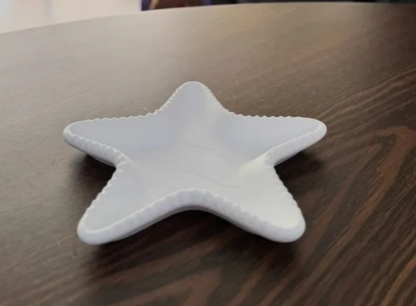 Yıldız Takı Tepsisi – 3D Baskı Dekoratif Yüzük & Aksesuar Standı ürün görseli 1