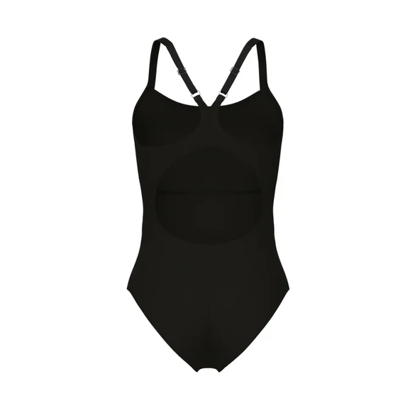 Arena Solid Swimsuit Lightdrop B Kadın Yüzücü Mayosu 005909501 - Resim 4