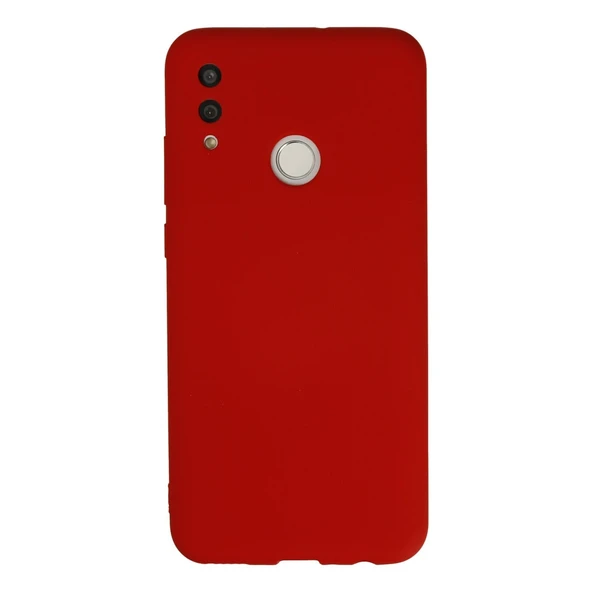 Huawei P Smart 2019 Kılıf Nano İçi Kadife Silikon - Kırmızı ürün görseli 1