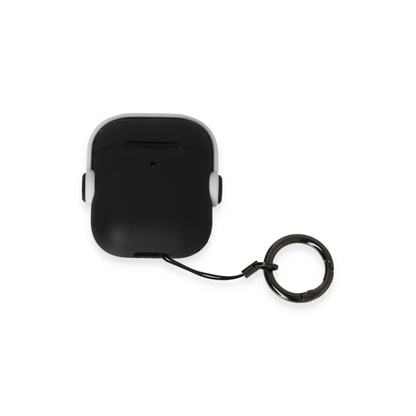Apple Airpods 2 (2.nesil) Cool Kılıf - Siyah-beyaz ürün görseli 1