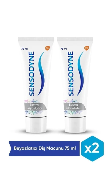 Sensodyne Ekstra Beyazlatıcı 75 Ml- 2 ADET ürün görseli 1