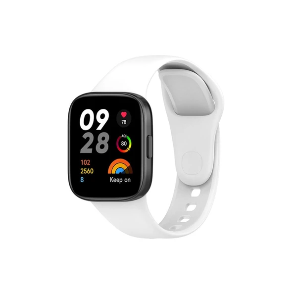 Xiaomi Redmi Watch 3 Klasik Kordon (saat Değildir) - Beyaz ürün görseli 1
