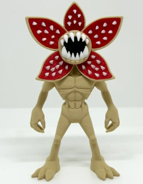 Demogorgon Figürü - Stranger Things 3D Baskı - Korku Temalı Koleksiyonluk Biblo ürün görseli 1