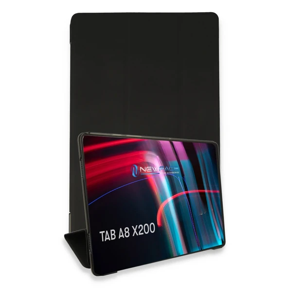 Samsung Galaxy X200 Tab A8 10.5 Kılıf Tablet Smart Kılıf - Siyah ürün görseli 1