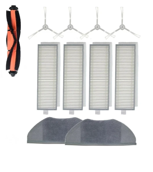 Xiaomi Vacuum Mop 2in1 Essential (MJSTG1) Robot Süpürge Uyumlu 11'li Yedek Parça Seti ürün görseli 1