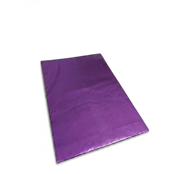 Çikolata Ambalaj Folyosu 49X36 Cm Mor | 1 Paket -1KG ürün görseli 1