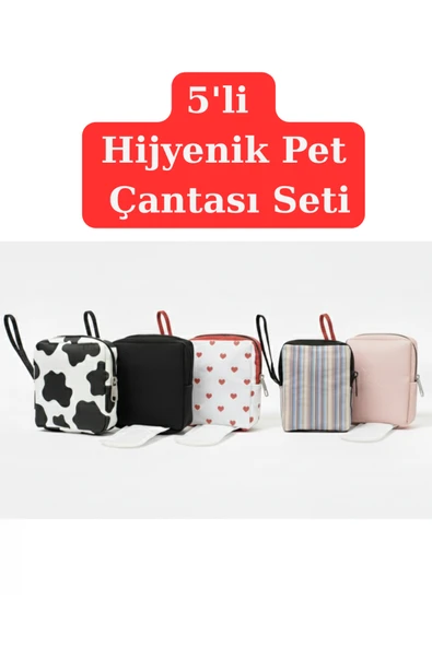 NS reliable Kadın Çanta Içi Hijyenik Ped Saklama Koruma Çantası Düzenleyici Organizer Kalp ürün görseli 1