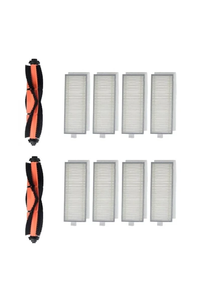 Xiaomi Vacuum Mop 2in1 Essential (MJSTG1)  Robot Süpürge Uyumlu 10'lu Yedek Parça Seti ürün görseli 1