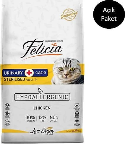Felicia Sterilised Tavuk Etli 4 kg Kısırlaştırılmış Yetişkin Kedi Maması - Açık Paket ürün görseli 1