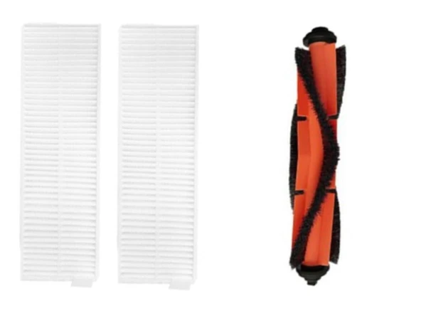 Xiaomi Vacuum Mop 2in1 Essential (MJSTG1) Robot Süpürge Uyumlu  3'lü Yedek Parça Seti ürün görseli 1