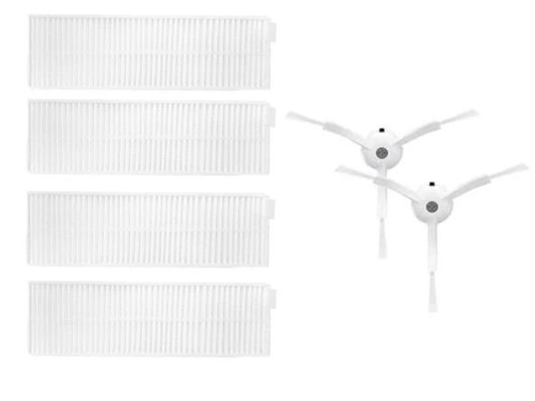 Xiaomi Vacuum Mop 2in1 Essential (MJSTG1) Robot Süpürge Uyumlu  6'lı Yedek Parça Seti ürün görseli 1