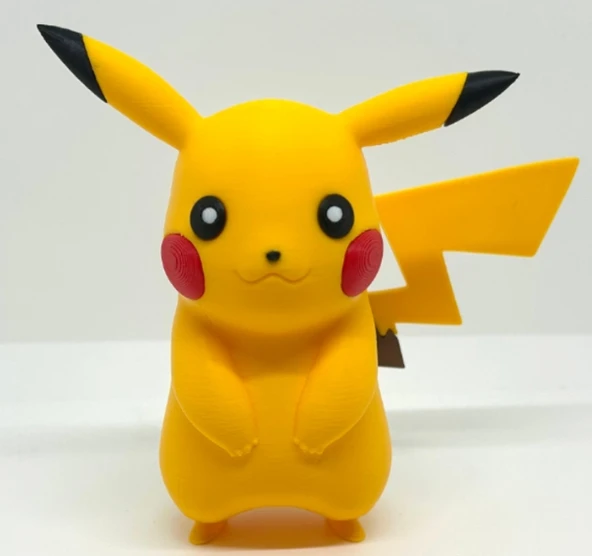 3D Baskı Pikachu Figürü – Pokémon Karakter Dekoratif Obje ürün görseli 1