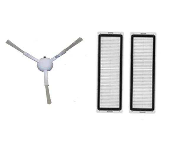 Xiaomi Vacuum Mop 1C (STYTJ01ZHM) Robot Süpürge Yan Fırça ve 2li Hepa Filtre ürün görseli 1