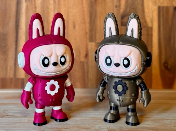 Mekanik Dişli Tavşanlar (Gear Rabbits) - Koleksiyon Serisi Labubu ürün görseli 1