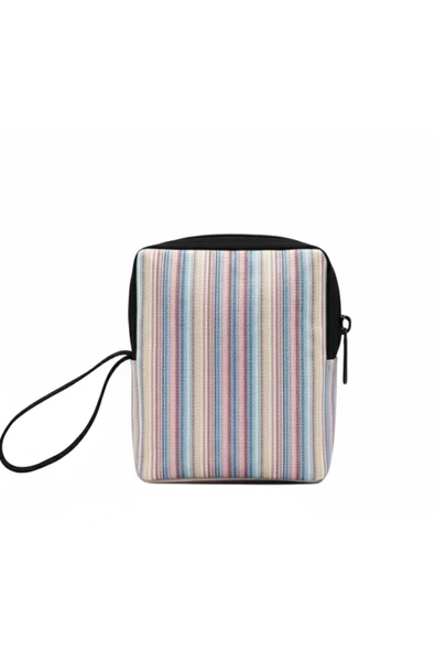 NS reliable Tekli Kadın Çanta Içi Hijyenik Ped Saklama Koruma Çantası Düzenleyici Organizer Çizgili-10x14x3 cm ürün görseli 1