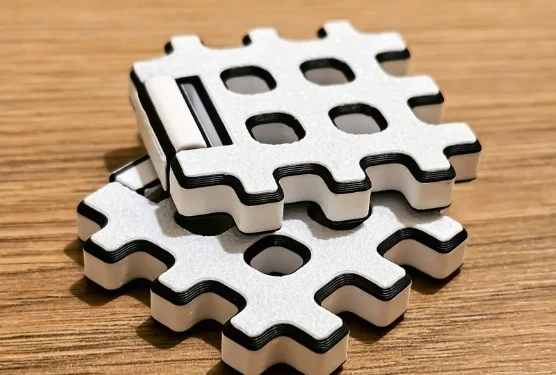 Odaklanma Yardımcısı Fidget Objesi: 3D Baskı Geometrik Aksesuar ürün görseli 1