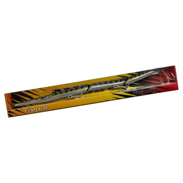 Ryuji Predator 25.5cm 30.6gr Sinking Maket Balık  Barracuda ürün görseli 1
