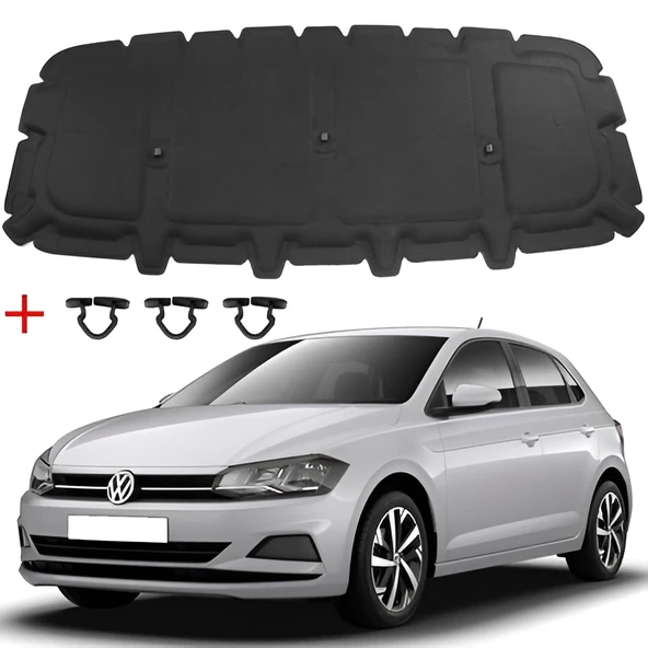 Vw Polo 2018-2020 Motor Kaput İzolasyonu 2G0863831 ürün görseli 1
