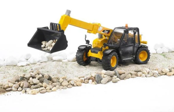 Bruder Caterpillar Teleskopik Kepçeli 02141 Lisanslı Ürün ürün görseli 1