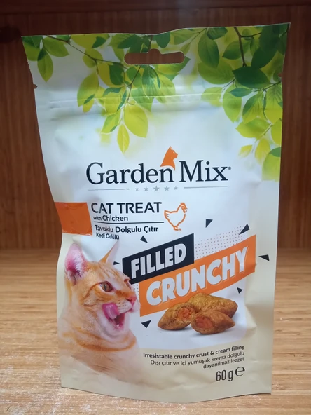 Gardenmix Tavuklu İçi Dolgulu Kedi Ödülü 60gr ürün görseli 1