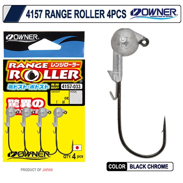 Owner Cultiva 4157 Range Roller 4 Adet Jig Head  3/0 No - 3.5 Gr ürün görseli 1