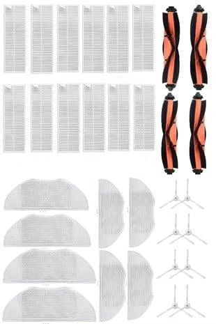 Xiaomi Vacuum Mop 2in1 Essential (MJSTG1) Robot Süpürge Uyumlu 28'li Yedek Parça Seti ürün görseli 1