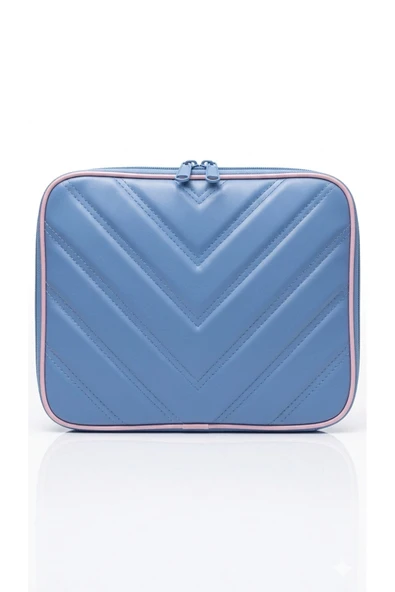 NS reliable NS 9-11 inç Suya Dayanıklı Laptop Tablet Kılıfı Darbe Koruyucu Fermuarlı Çanta (26x21x2 cm) -Mavi ürün görseli 1