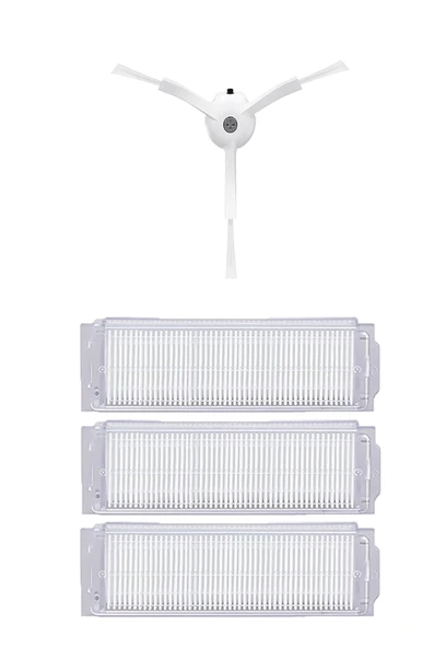 Xiaomi Vacuum Mop 2 Pro (MJST1SHW) Robot Süpürge Uyumlu 4'lü Yedek Parça Seti ürün görseli 1