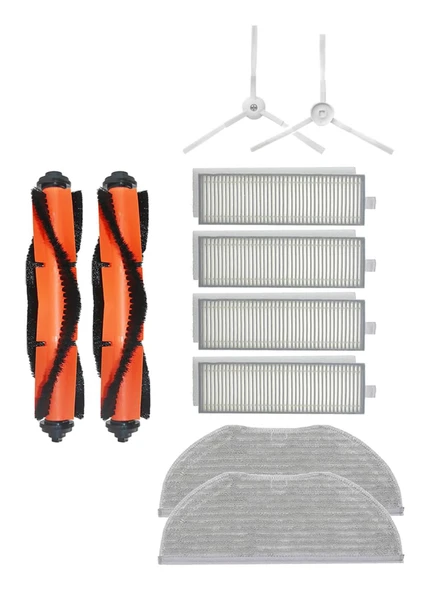 Xiaomi Vacuum Mop 2in1 Essential (MJSTG1) Robot Süpürge Uyumlu 10'lu Yedek Parça Set ürün görseli 1