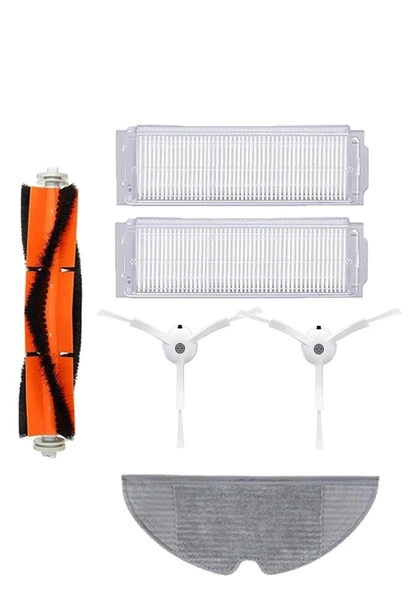 Xiaomi Vacuum Mop 2 Pro (MJST1SHW) Robot Süpürge Uyumlu 6'lı Yedek Parça Seti ürün görseli 1