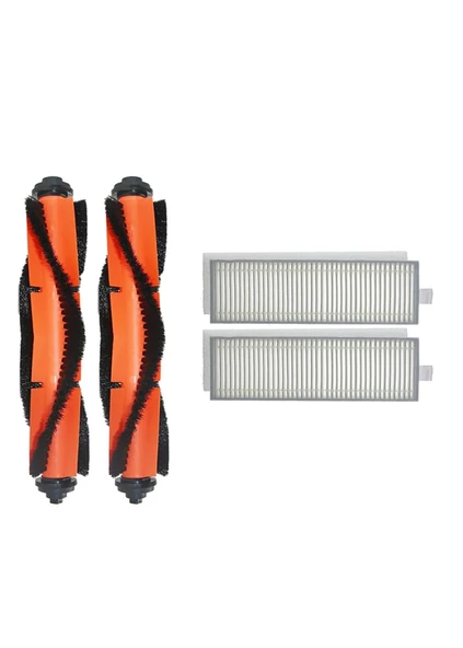 Xiaomi Vacuum Mop 2in1 Essential (MJSTG1) Robot Süpürge Uyumlu 4'lü Yedek Parça Seti ürün görseli 1