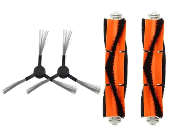 Xiaomi Vacuum Mop Pro 2+ (STYTJ02ZHM) Robot Süpürge Uyumlu 4'lü Yedek Parça Seti ürün görseli 1